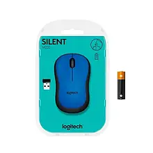 Мишка Logitech M220 Silent Blue бездротова