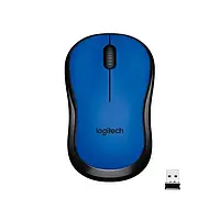 Мышка Logitech M220 Silent Blue беспроводная