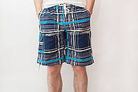 Чоловічі шорти (плащівка), синього кольору