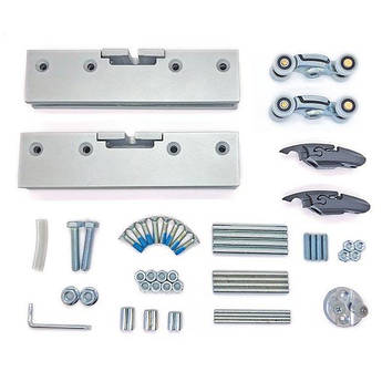 Розсувна система Koblenz 1760 2 500 CS ABS до 80 кг Нержавіюча сталь