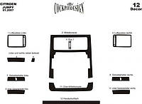 Накладки на панель Алюминий Fiat Scudo 2007-2015 гг. Avtoteam