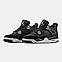 Кросівки чоловічі Air Jordan 4 Retro SE Black Canvas, фото 2