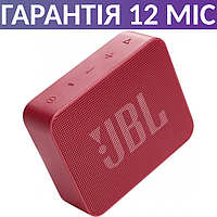 Блютуз колонка JBL Go Essential Bluetooth, оригинал, красная, маленькая, портативная, джбл/джибиэль