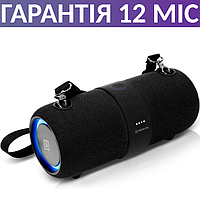 Блютуз колонка REAL-EL X-735 Bluetooth с RGB-подсветкой, 24 Ватт, портативная, музыкальная, беспроводная