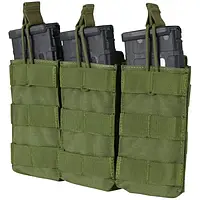 Тактичний підсумок Condor TRIPLE M4/M16 MAG Olive для 3-х магазинів, відкритий (MA27-001)