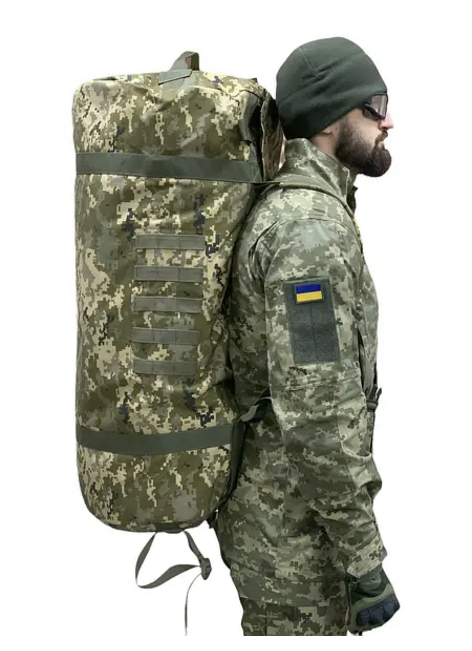 Тактична сумка баул рюкзак пиксель ЗСУ - армійська сумка