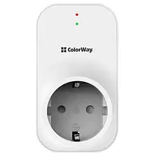 Реле ColorWay CW-VR16-03L White 165V/260V із захистом від перенапруги