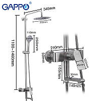 Душевая система Gappo Satenresu-ko G2499-20