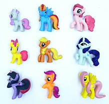 Набір міні фігурок 9в1 Мій маленький поні 4-5 см — My Little Pony