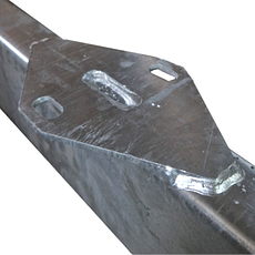 Права частина V-подібного дишла ZHL 20- C1-1750 J 6BG021.001, фото 4