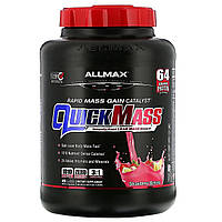 ALLMAX Nutrition, Quick Mass, Протеин клубника-банан, 2,72 кг