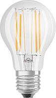Светодиодная лампа Osram LED A75 9W (1055Lm) 2700K E27 филамент диммируемая (4058075436886)