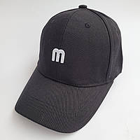 Котоновая кепка бейсболка M чорна розмір 54-56-58