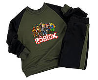 Детский спортивный костюм fly "roblox" (хаки) 98 Family look