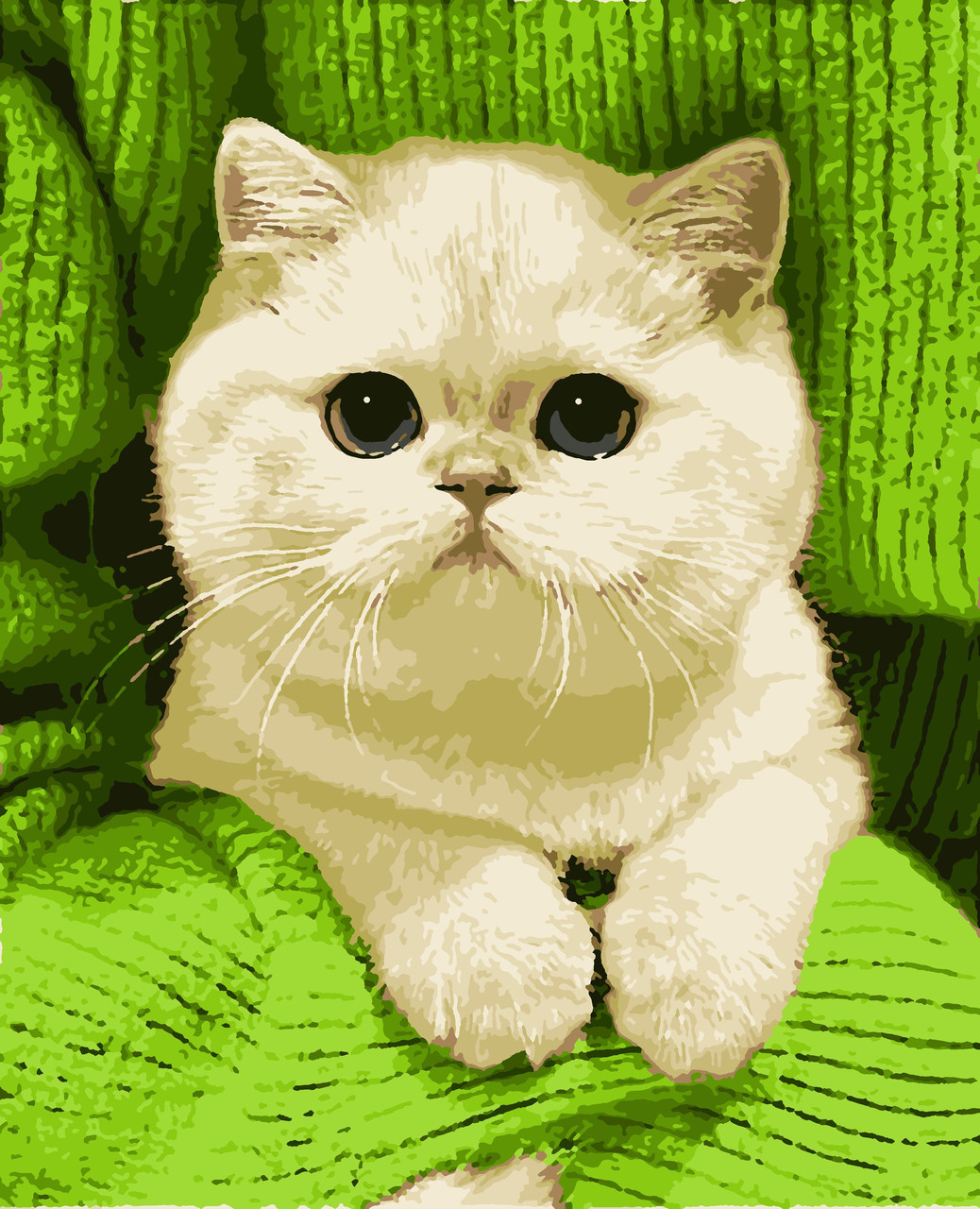 Картина за номерами "Кица" 40*50 см