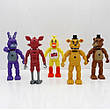Набір колекційних фігурок, що світяться, П'ять ночей із Фредді шарнірні фігурки Five Nights at Freddy's, фото 3