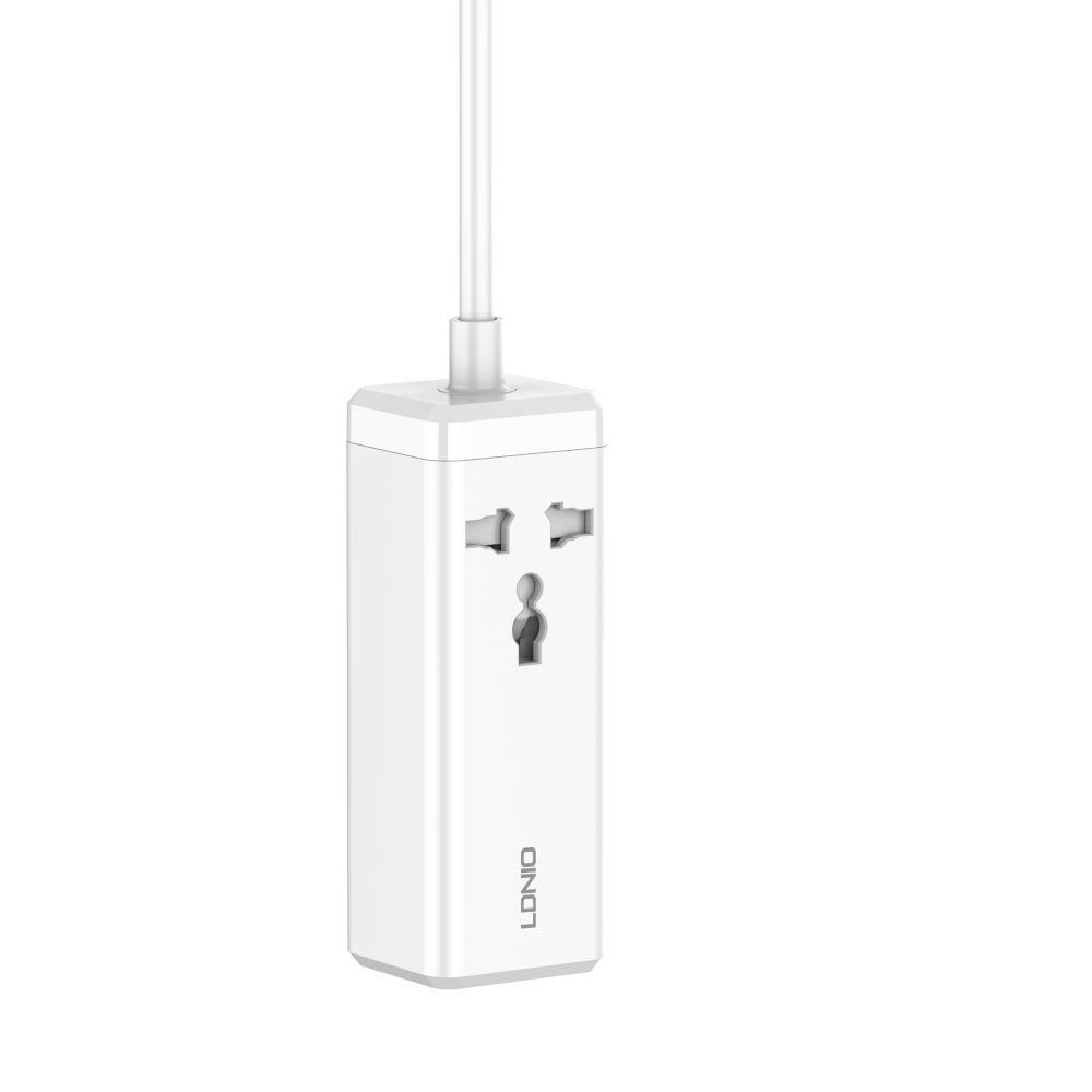 Мережевий подовжувач LDNIO SC1418 Power Strip PD/QC 65W