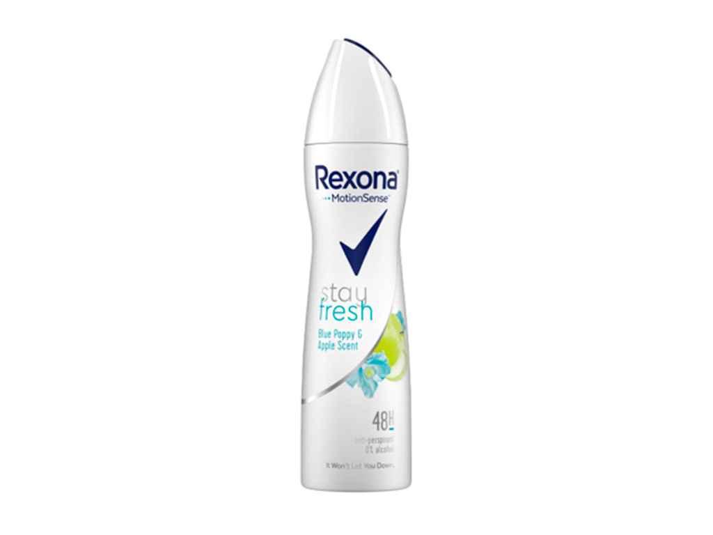 Антиперспірант-аерозоль Д/жінок Блакитний Мак І Яблуко 150мл ТМ Rexona ...