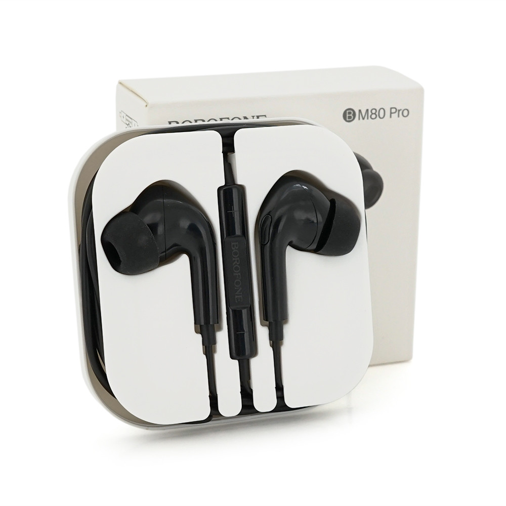 Навушники дротові BOROFONE BM80, 1,2 м, Black, Box