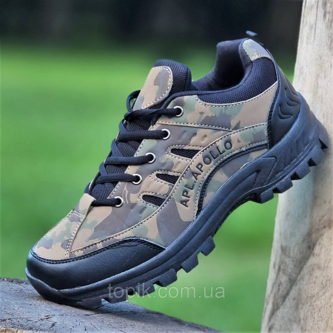 Кросівки чоловічі камуфляж мультикам хакі демісезон Кроссовки мужские камуфляж мультикам хаки демисезон (Код: 3036ТАКТ), фото 1
