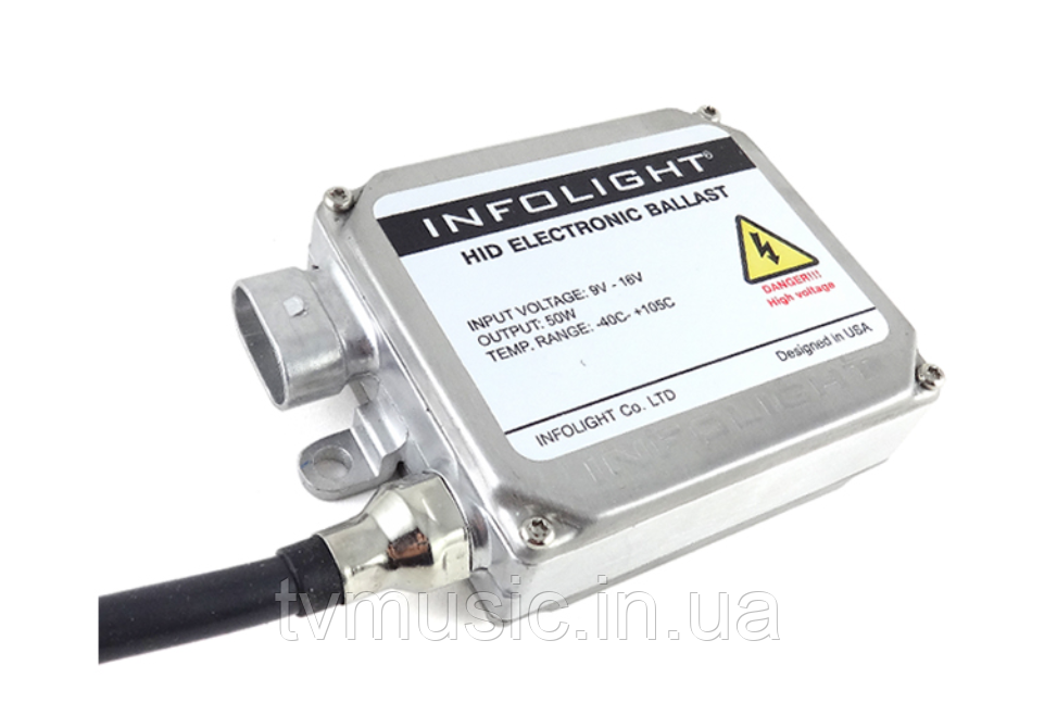 Блок розжига Infolight 50W - фото 1 - id-p303377062