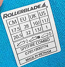 Роликові ковзани Б/У Rollerblade Spitfire SG3