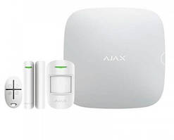 Комплект сигналізації Ajax StarterKit білий/ чорний