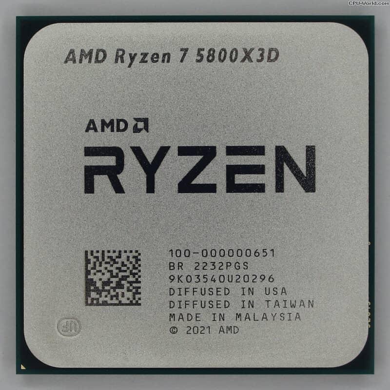 AMD Ryzen 7 5800X3D (100-000000651) — Купить Недорого на Bigl.ua ...