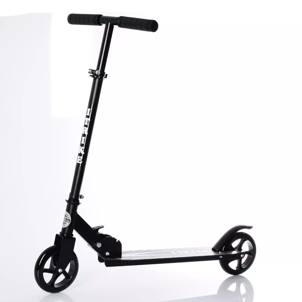 Самокат міський від 5 років iTrike SR2-005-B складаний чорний, фото 1