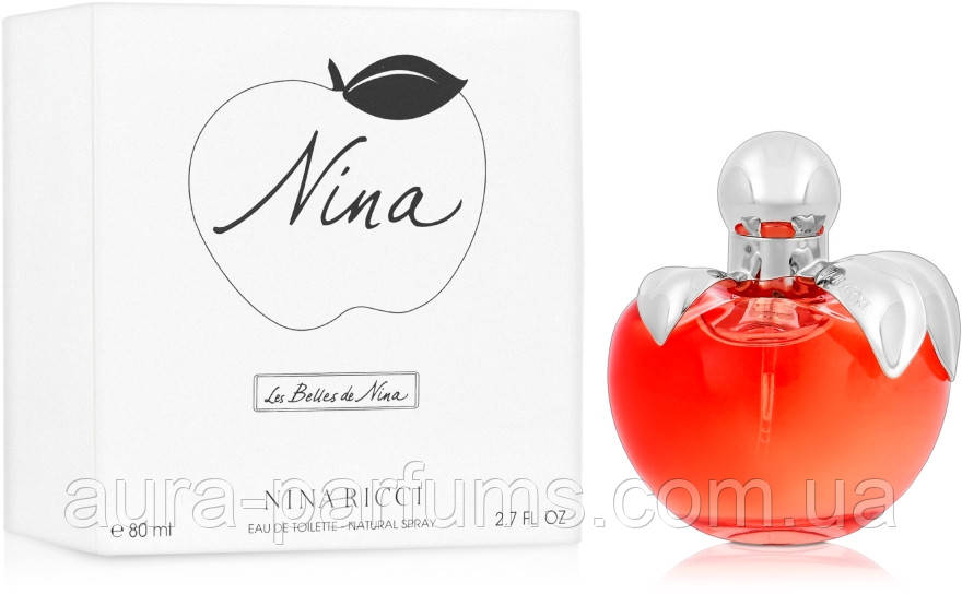 Жіночі парфуми Nina Ricci Nina Tester (Ніна Річі Ніна) Туалетна вода 80 ml/мл Тестер