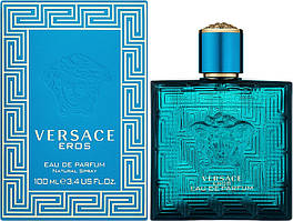 Чоловічі парфуми Versace Eros Pour Homme Eau De Parfum (Версаче Ерос Мен) Парфумована вода 100 ml/мл ліцензія