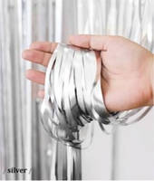 Дощик матовий срібло для декору фотозони