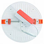 Світильник точковий накладний ЕВРОСВЕТ 24Вт коло LED-SR-170-24 6400К без рамки, фото 3