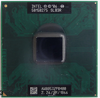 Процесор для ноутбука Intel Core 2 Duo P8400 2.27GHz/3M/25W Socket P