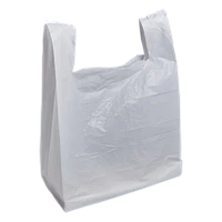 Пакет п/е "Майка" 40*60см 30мкн 100шт/уп білий