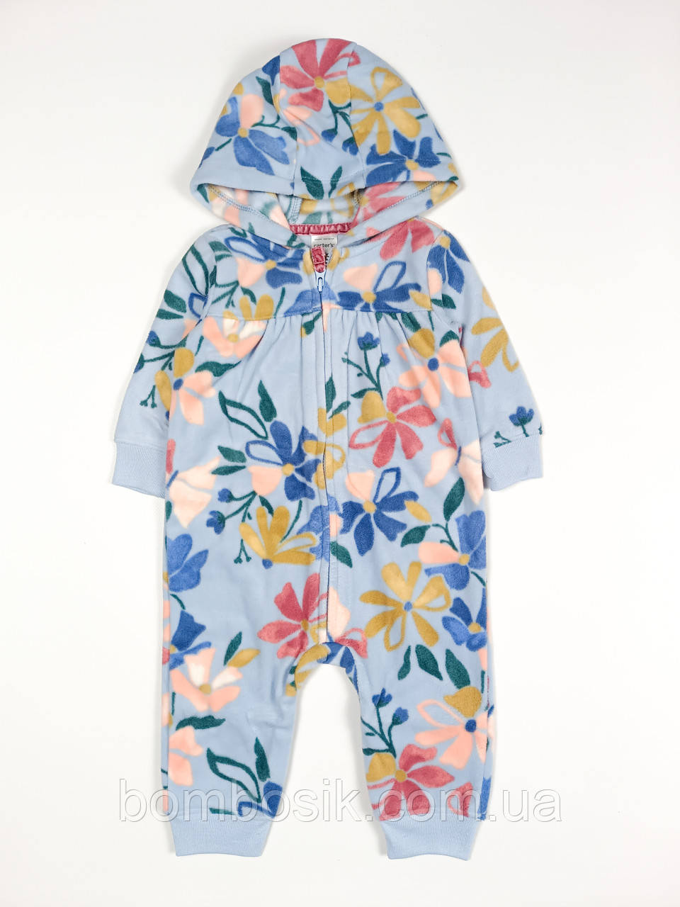 Комбінезон флісовий для дівчинки Картерс, 12м (72-76см), фото 1