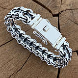 Срібний браслет Подвійний Ручовий, фото 2