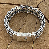 Срібний браслет Подвійний Ручовий, фото 4