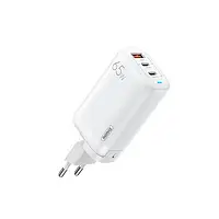 Блок живлення для ноутбука Remax Ligil 65 W PD+QC GaN білий