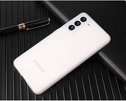 Чохол Fiji Soft для Samsung Galaxy S22 (S901) силікон бампер прозорий білий