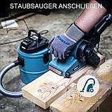 Wesco WS4366 Стрічкова шліфувальна машина, 920 Вт, з 6 швидкостями, регулювання швидкості, шліфувальна поверхня 76 x 135 мм, розмі, фото 7