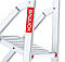Алюмінієва драбина BAULICH + ГАК, фото 4