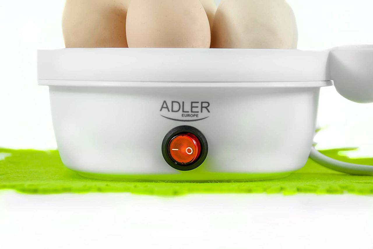Яйцеварка электрическая на 7 яиц Adler AD-4459 360W White - фото 2 - id-p1606857395