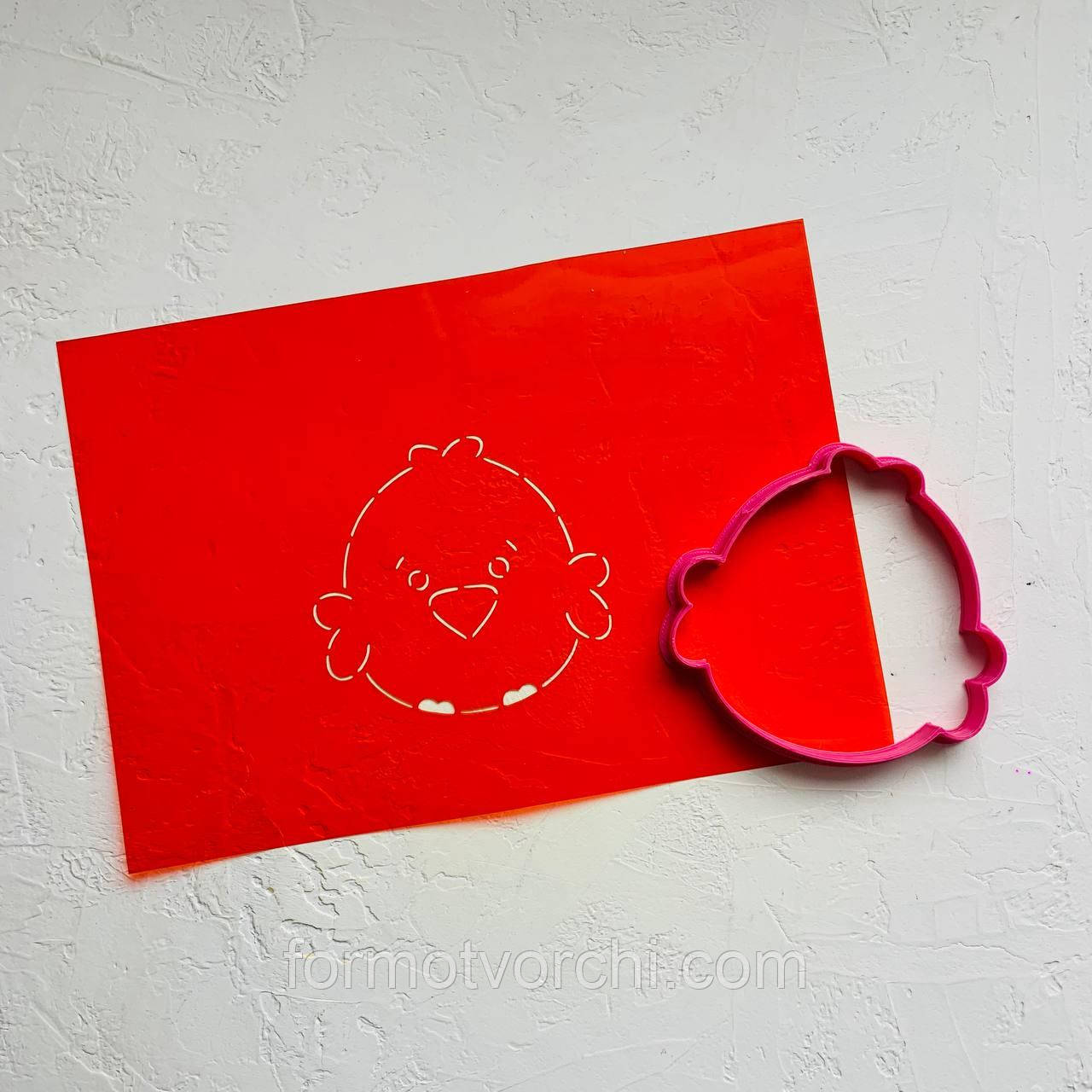 3D-формочки-вирубки для пряників "Курча 44"