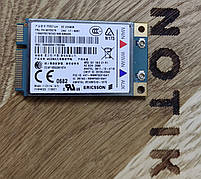 3G модуль для ноутбука Ericsson CCAF103G0910T4 - WWAN Module F5521gw UMTS 3G + - Mini PCIe Б/В, фото 2