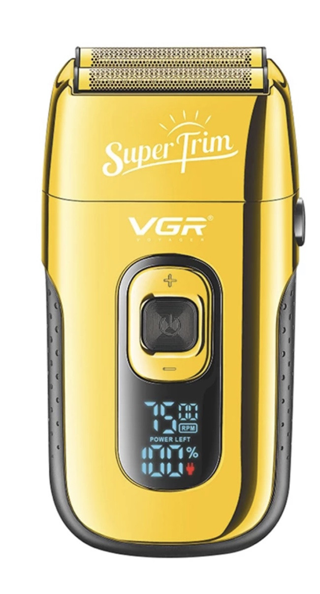 Електробритва (шейвер) VGR Foil Shaver Super Trim Gold V-332