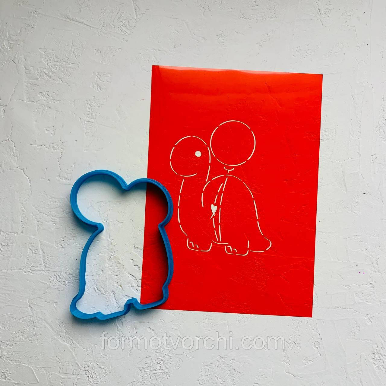 3D-формочки-вирубки для пряників "Динозавр 38"