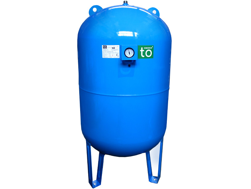 Бак гідроакумулятор 300 л вертикальний фланець 11/4" макс 10бар змінна EPDM мембрана toНасоси
