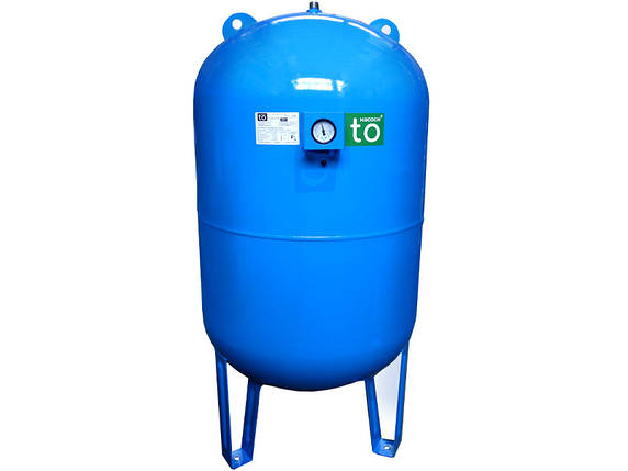 Бак гідроакумулятор 300 л вертикальний фланець 11/4" макс 10бар змінна EPDM мембрана toНасоси, фото 1