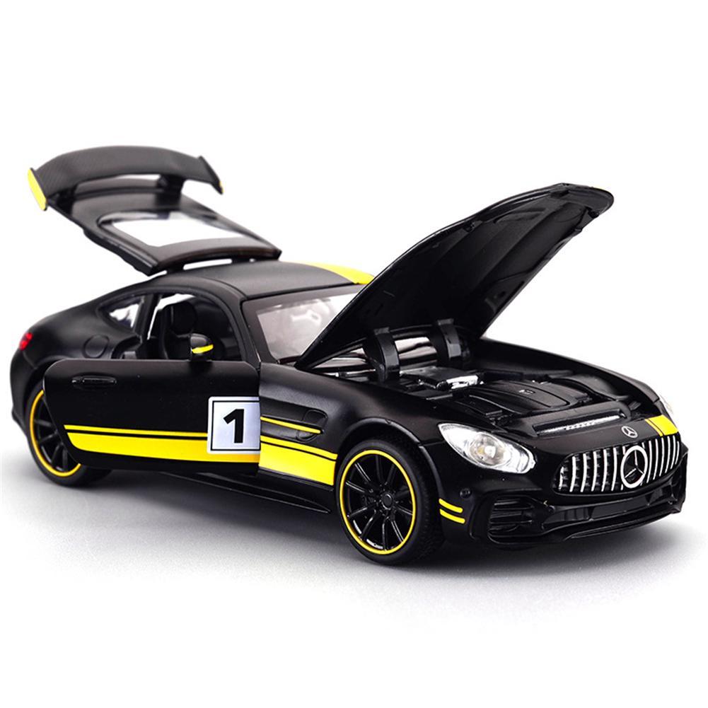 Машинка металева іграшкова Mercedes AMG GT R 1:32 інерційна, Auto Expert, світло фар, звук